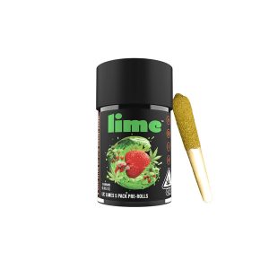 LIME 3g THC Lil Limes Dogwalkers 5 Pack
