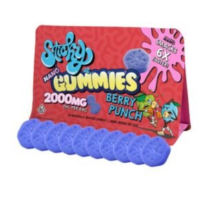 2000mg THC Sticky Nano Gummies