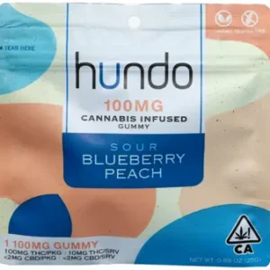 Hundo 100mg THC Gummy