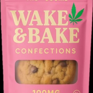 Wake and Bake Confections 100mg Chocolate Chip Cookie