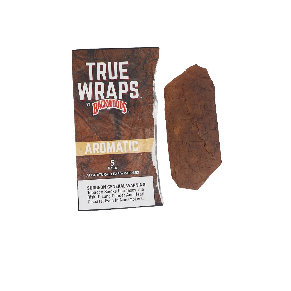 True Wraps by Backwoods Aromatic 5 Pack - Image 2