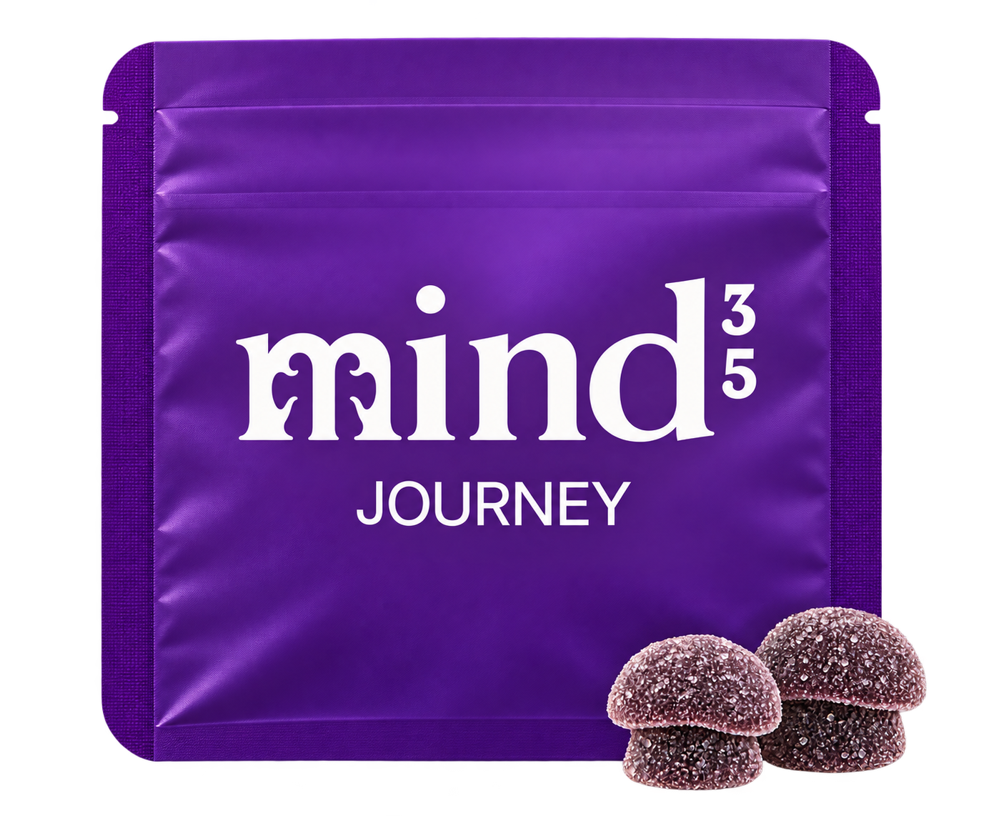Mind35 Journey Microdose Mushroom Gummies – 2 Pack THC Edibles