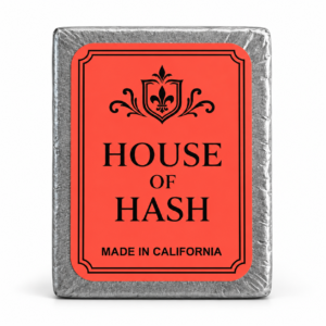 Metallic Foil House of Hash Package Metallic Foil House Of Hash Package